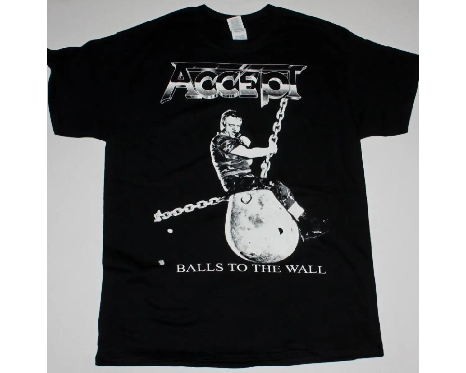 WHITESNAKE SAINTS & SINNERS 82 NEW BLACK T-SHIRT ÖN VE ARAKA BASKILI