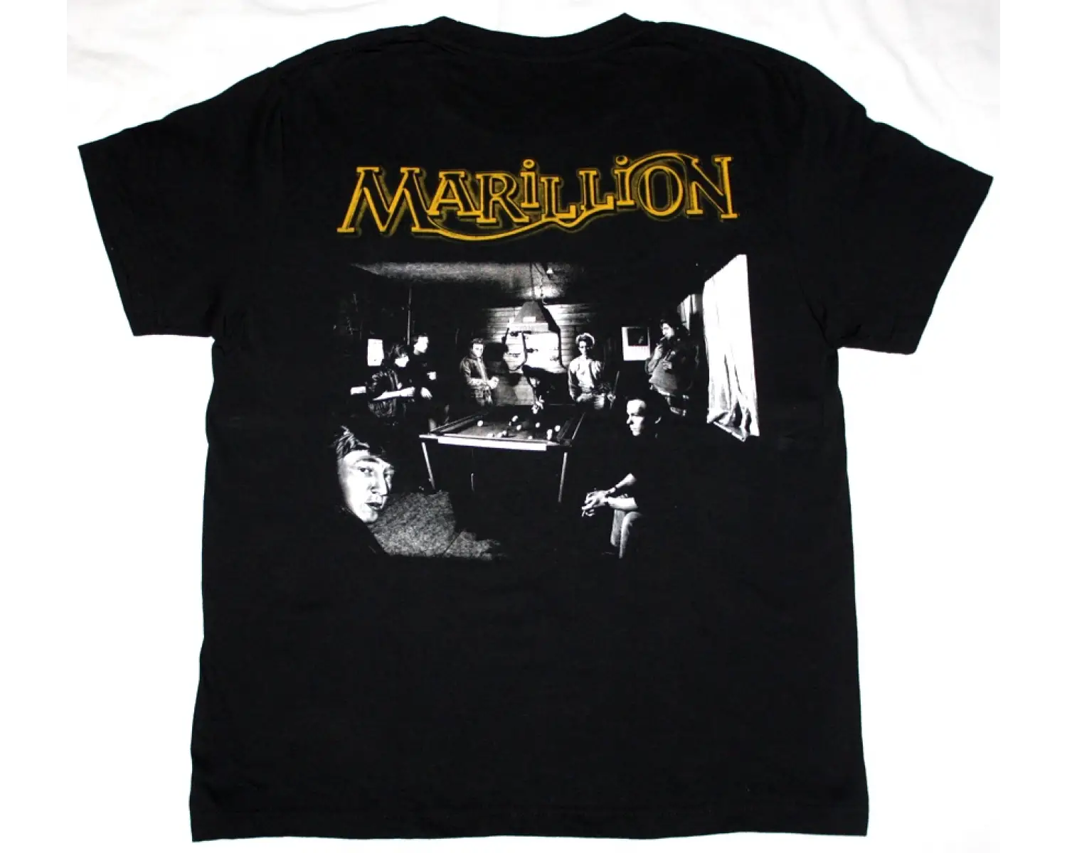 WHITESNAKE SIGN NEW BLACK T-SHIRT ÖN VE ARAKA BASKILI