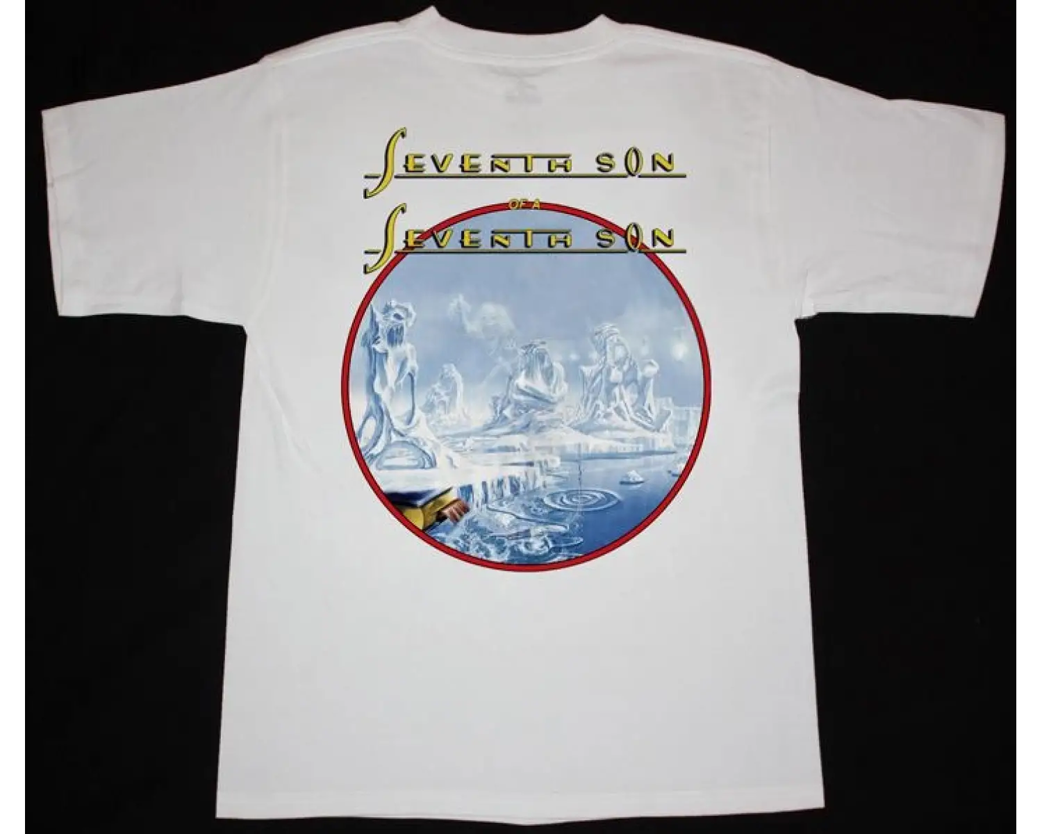 WHITESNAKE SLIDE IT IN TOUR 1984 NEW BLACK T-SHIRT ÖN VE ARAKA BASKILI