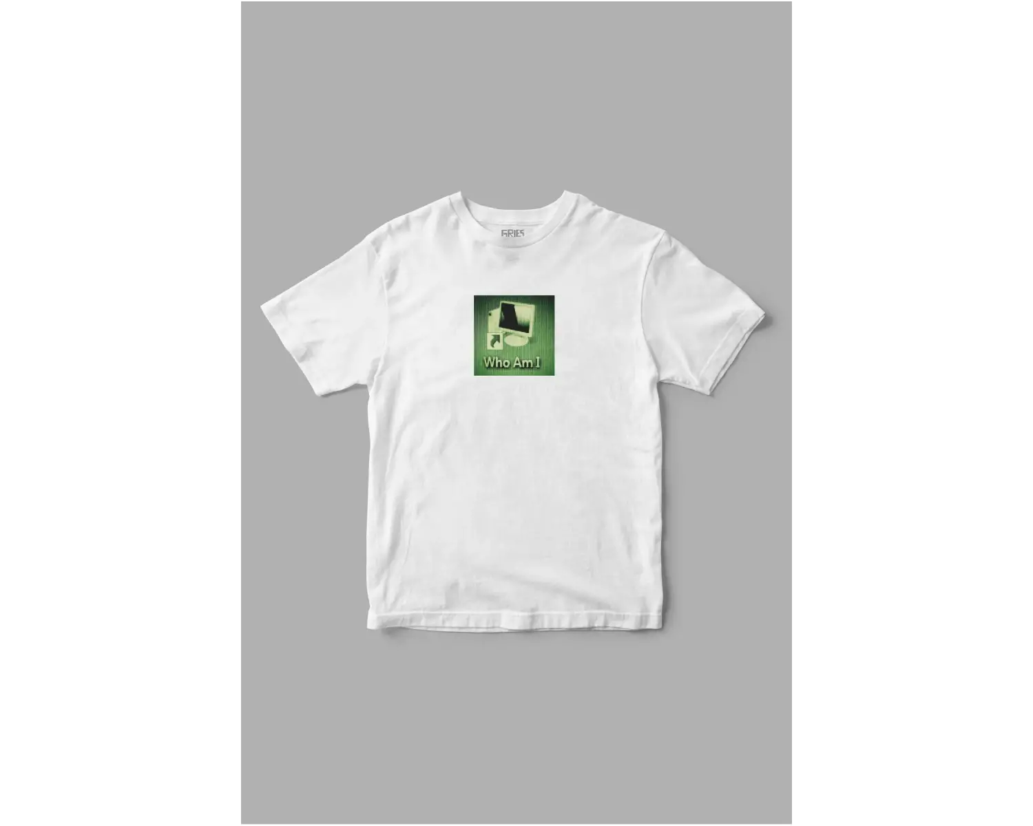 Who Am I Baskılı Tişört