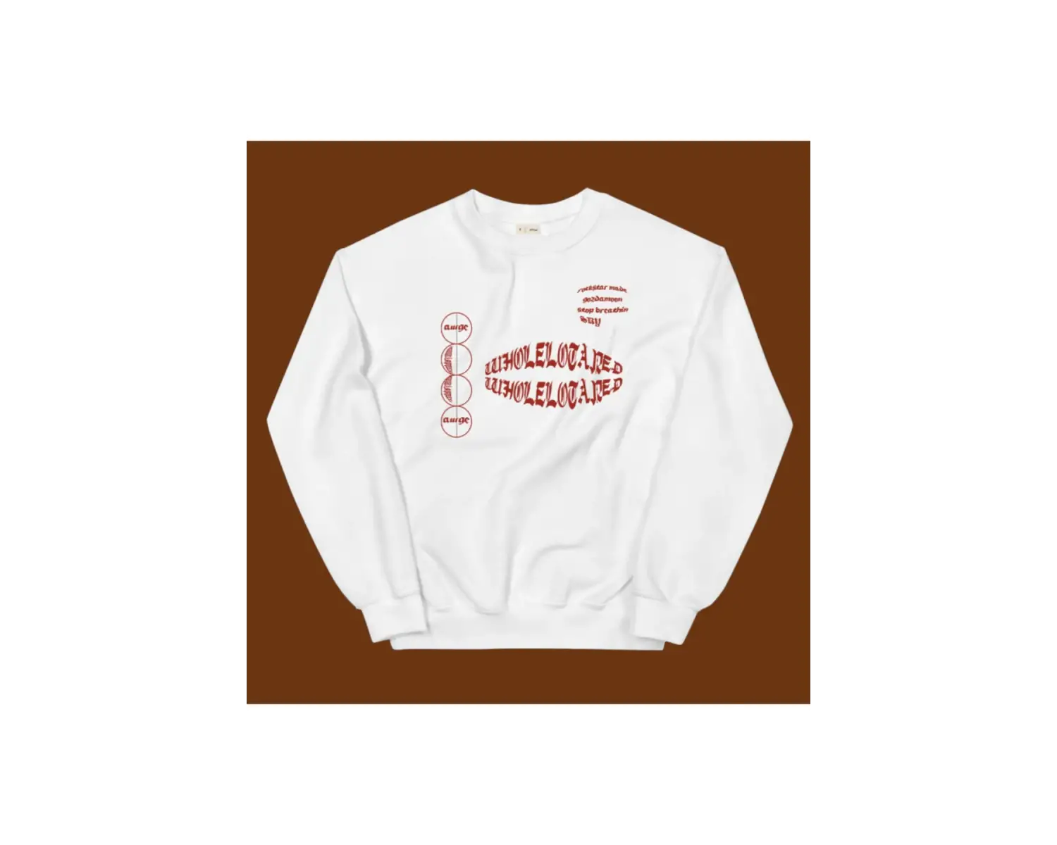 Whole Lotta Red Sweatshirt Beyaz