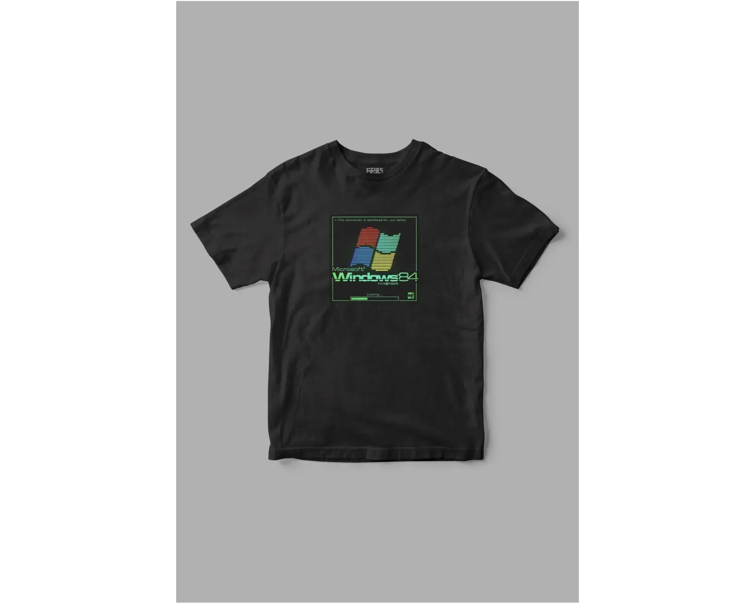 Windows 84 Retro Baskılı Tişört