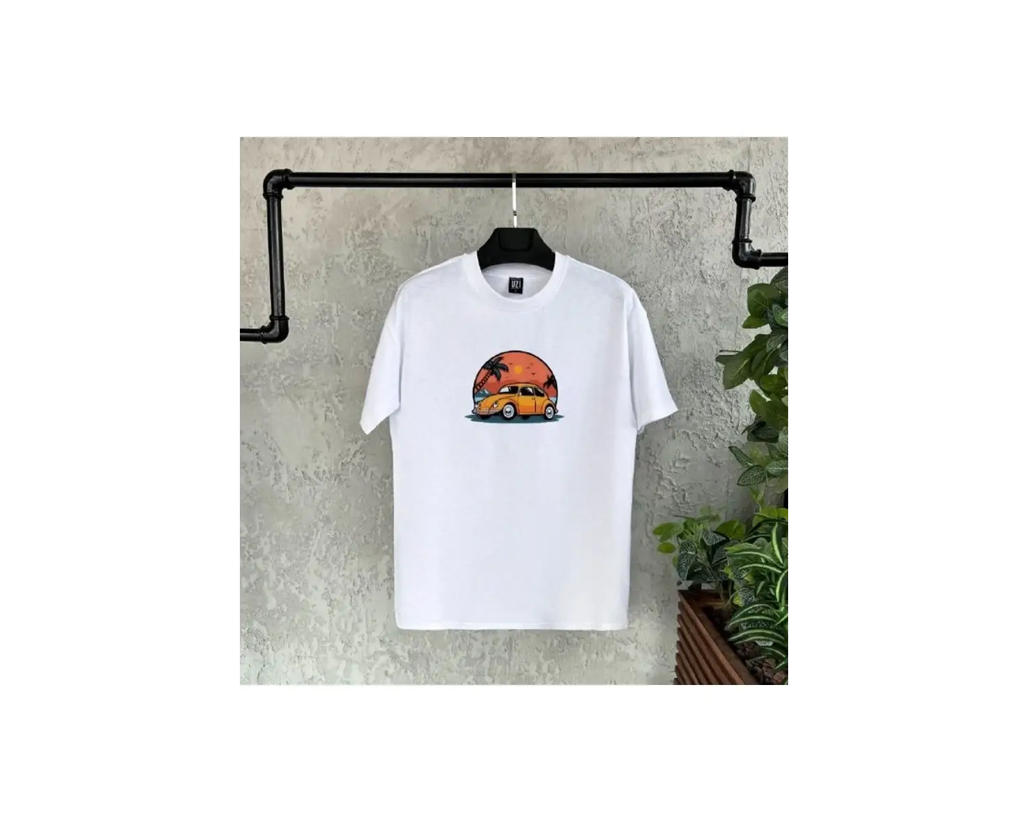 Woswos Baskılı Beyaz Erkek