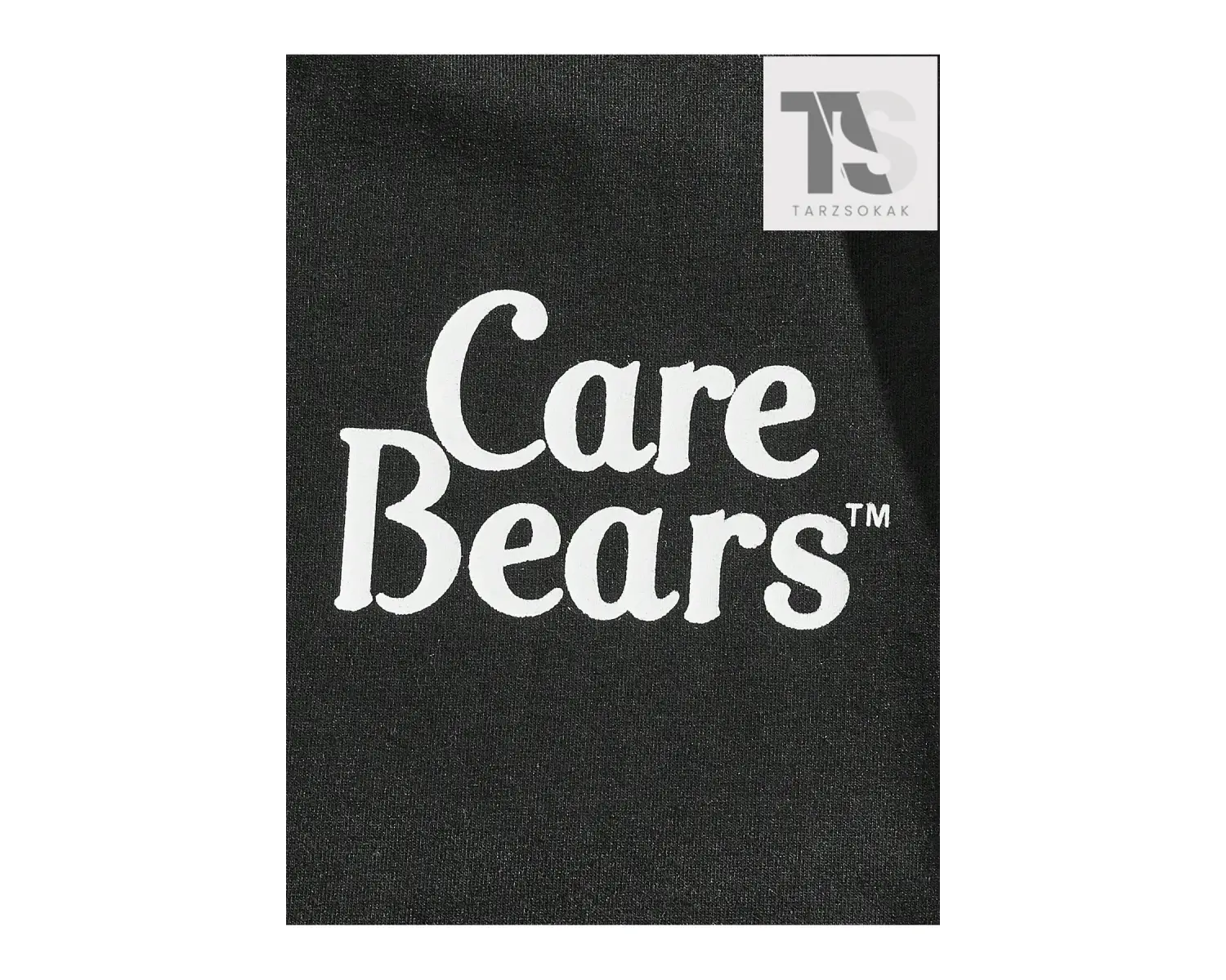 X Sevimli Ayıcıklar Erkek Karikatür ve Mektup Grafikli Tişört