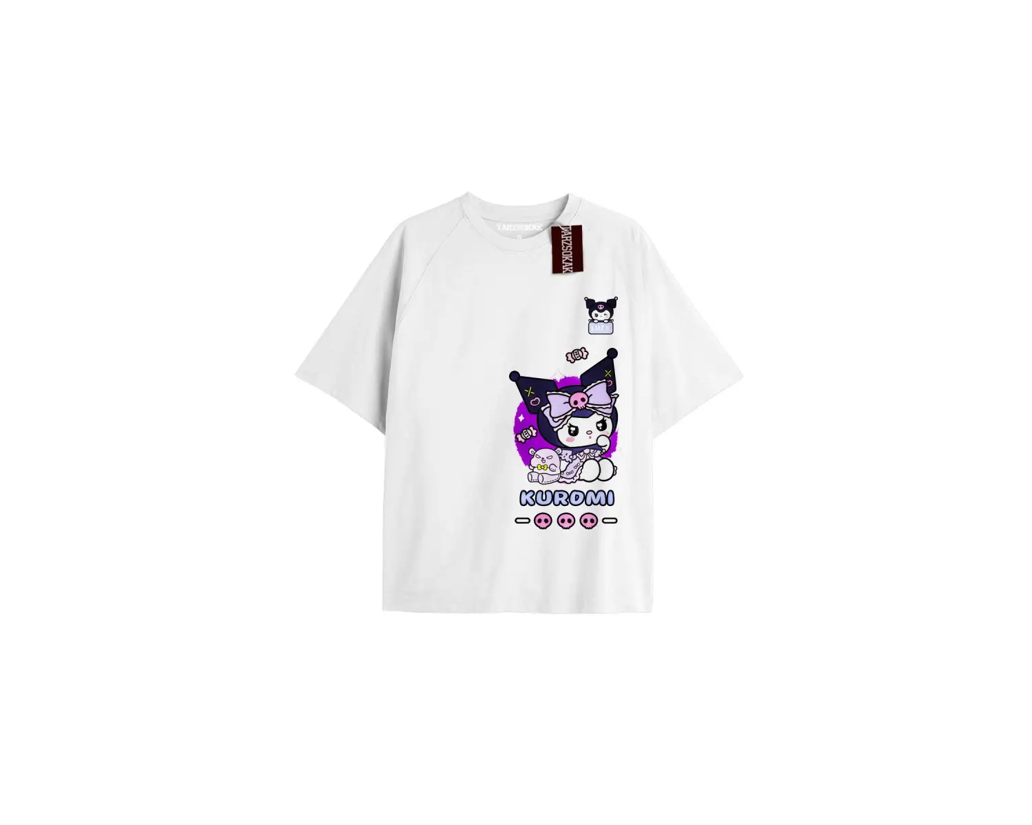 Y2K Anime Harajuku Kuromi Gotik