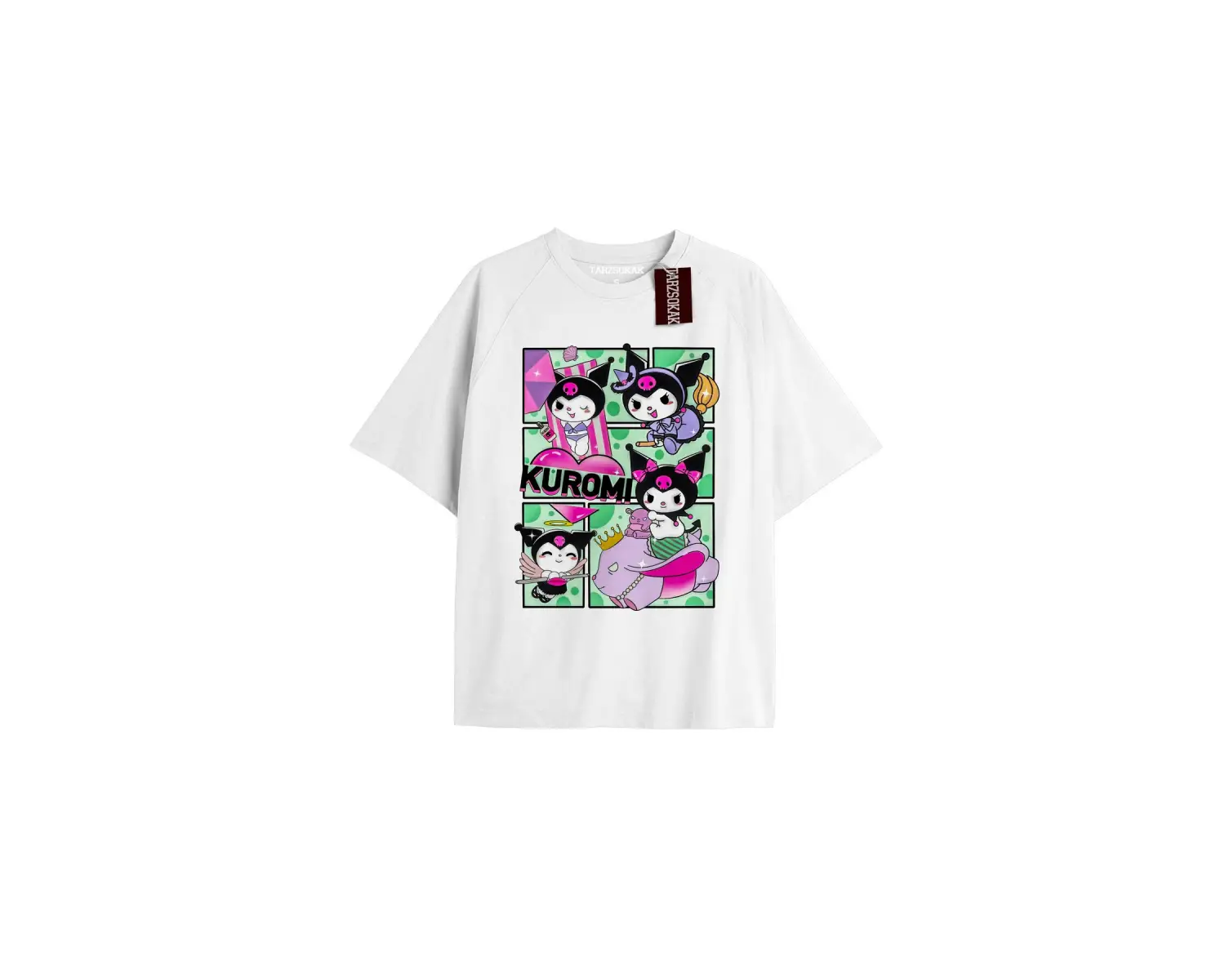 Y2K Anime Harajuku Kuromi Gotik