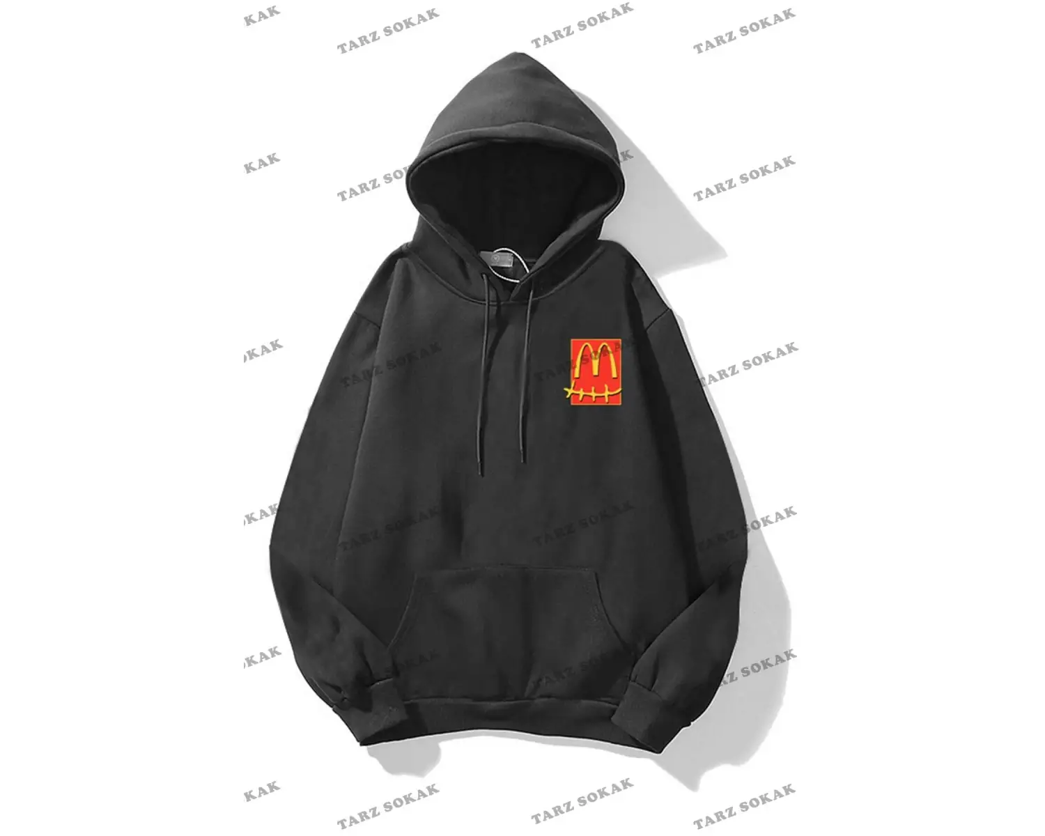 Y2K Cactüs Pack Siyah Unisex Sweatshirt KOD 2009