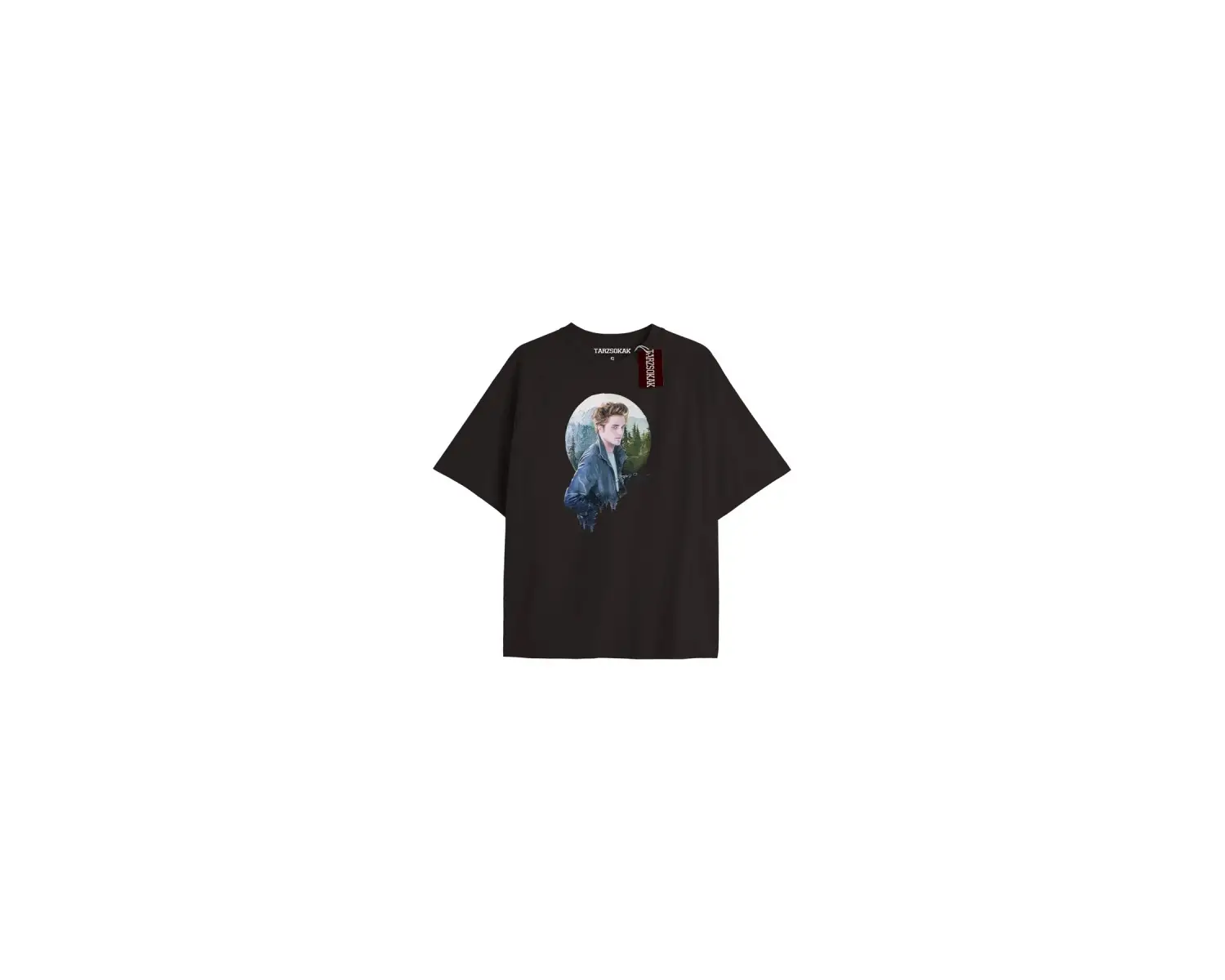 Y2k Twilight Team i love my boyfriend Tshirt KOD-Edward