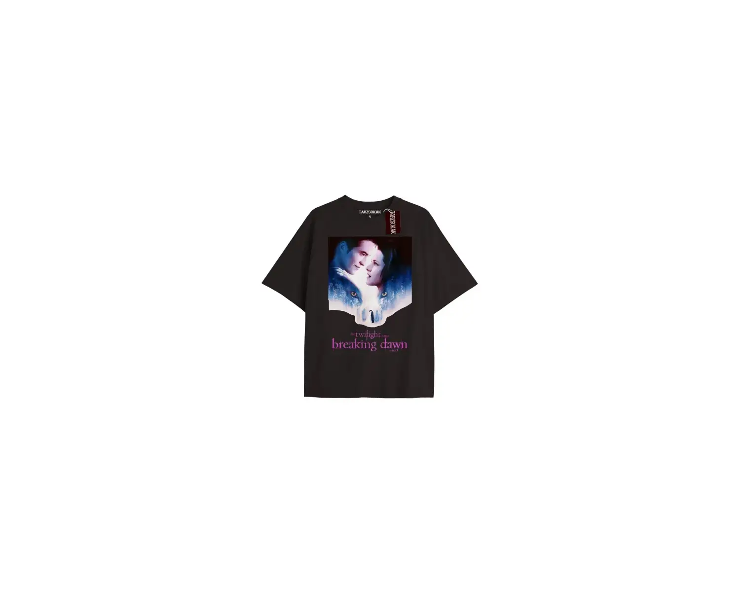 Y2k Twilight Team i love my boyfriend Tshirt KOD-Edward