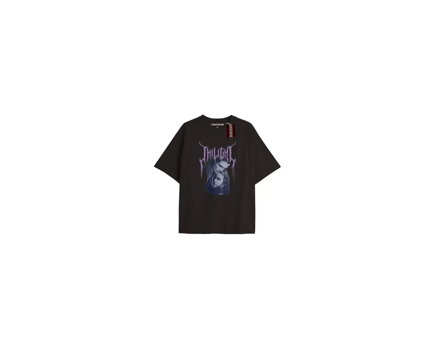 Y2k Twilight Team i love my boyfriend Tshirt KOD-Edward