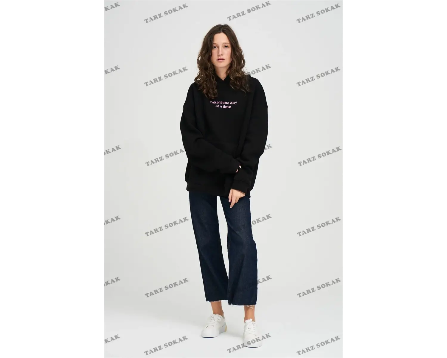 Y2K Unisex Happy Life Sweatshirt KOD 2000