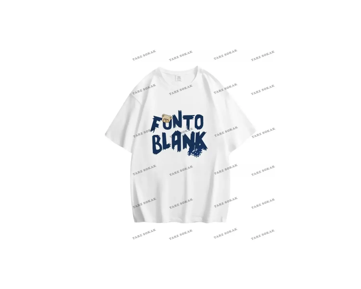 Y2K Unisex Harajuka Anime Retro Kawai Kuromi T-shirt Kod-Mavi-Etiket:  8348