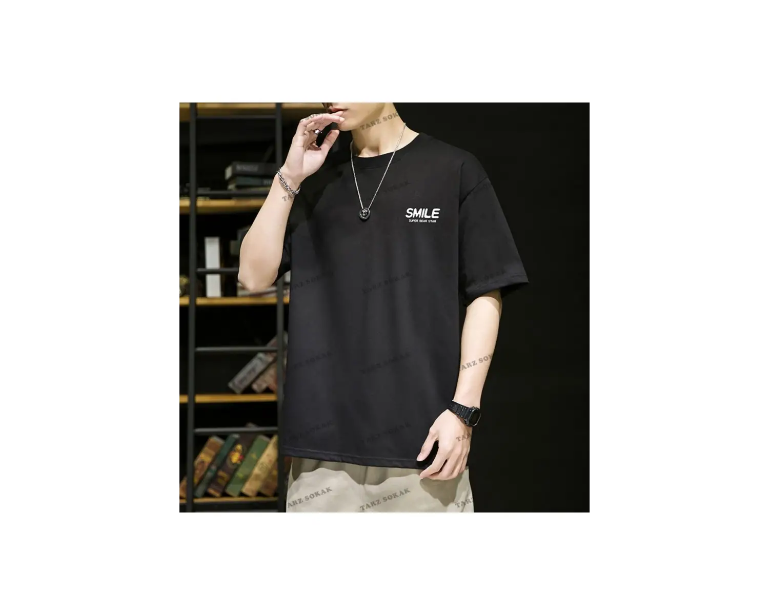 Y2K Unisex Harajuka Anime Retro Kawai Kuromi T-shirt Kod-Mavi-Etiket:  8367