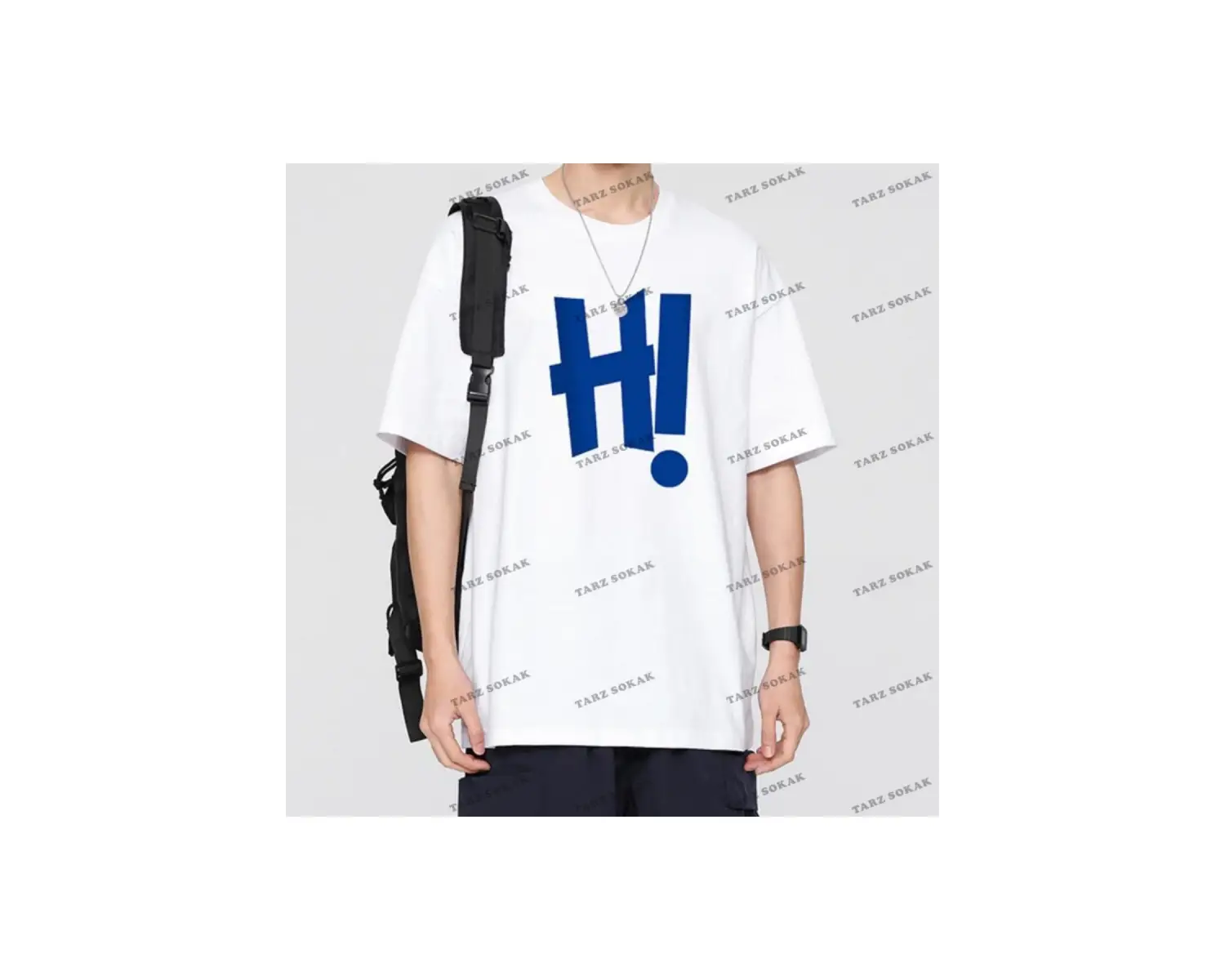 Y2K Unisex Harajuka Anime Retro Kawai Kuromi T-shirt Kod-Mavi-Etiket:  8386