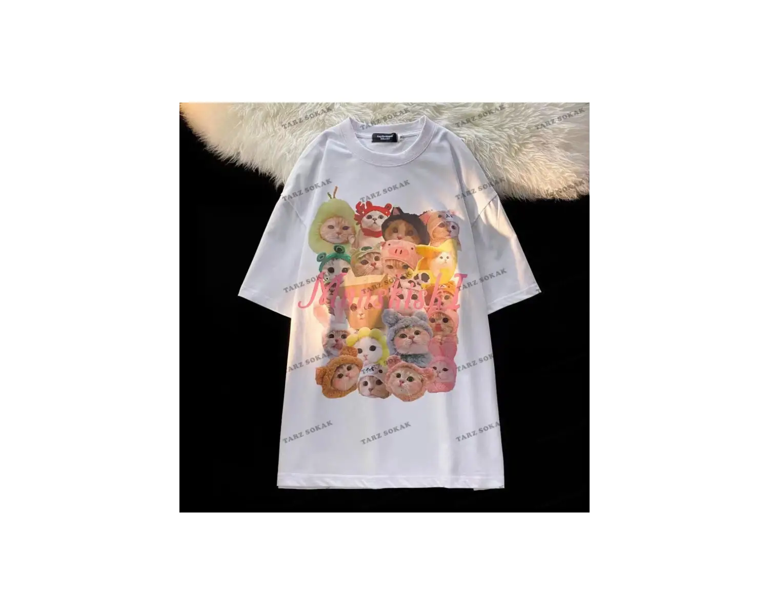Y2K Unisex Harajuka Anime Retro Kawai Kuromi T-shirt Kod  Rertr Tarzsokak 6630