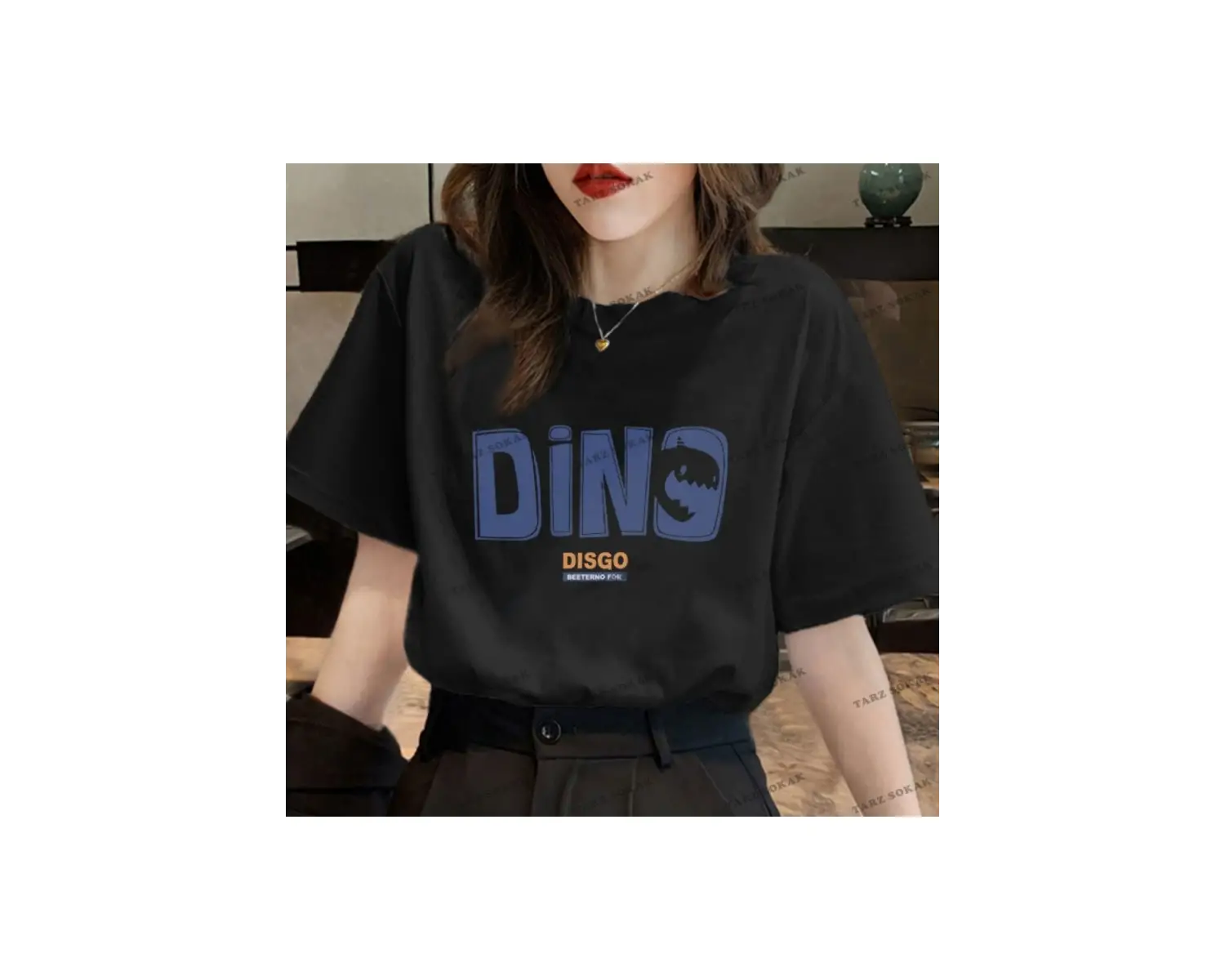 Y2K Unisex Harajuka Anime Retro Kawai Kuromi T-shirt Kod  Rertr Tarzsokak 6665