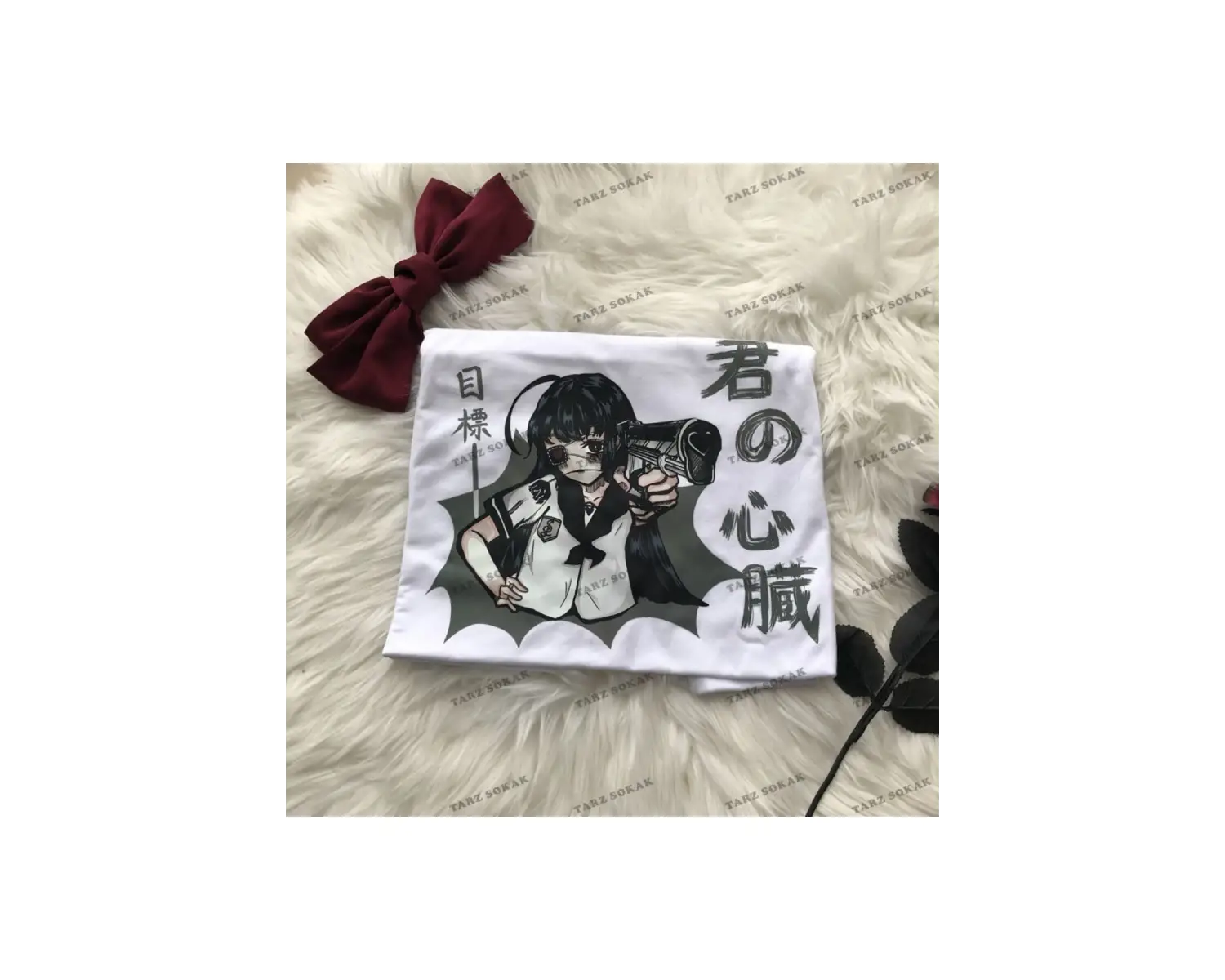 Y2K Unisex Harajuka Anime Retro Kawai Kuromi T-shirt Kod  Rertr Tarzsokak 6672