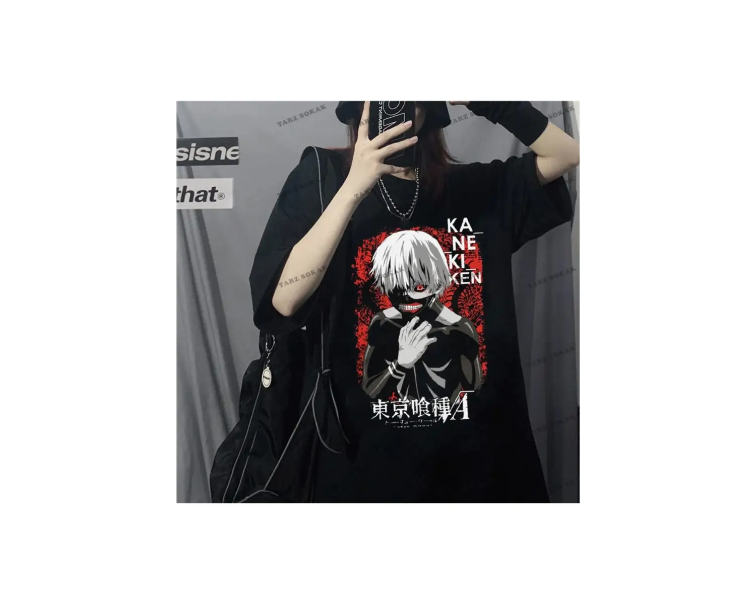 Y2K Unisex Harajuka Anime Retro Kawai Kuromi T-shirt Kod  Rertr Tarzsokak 6682