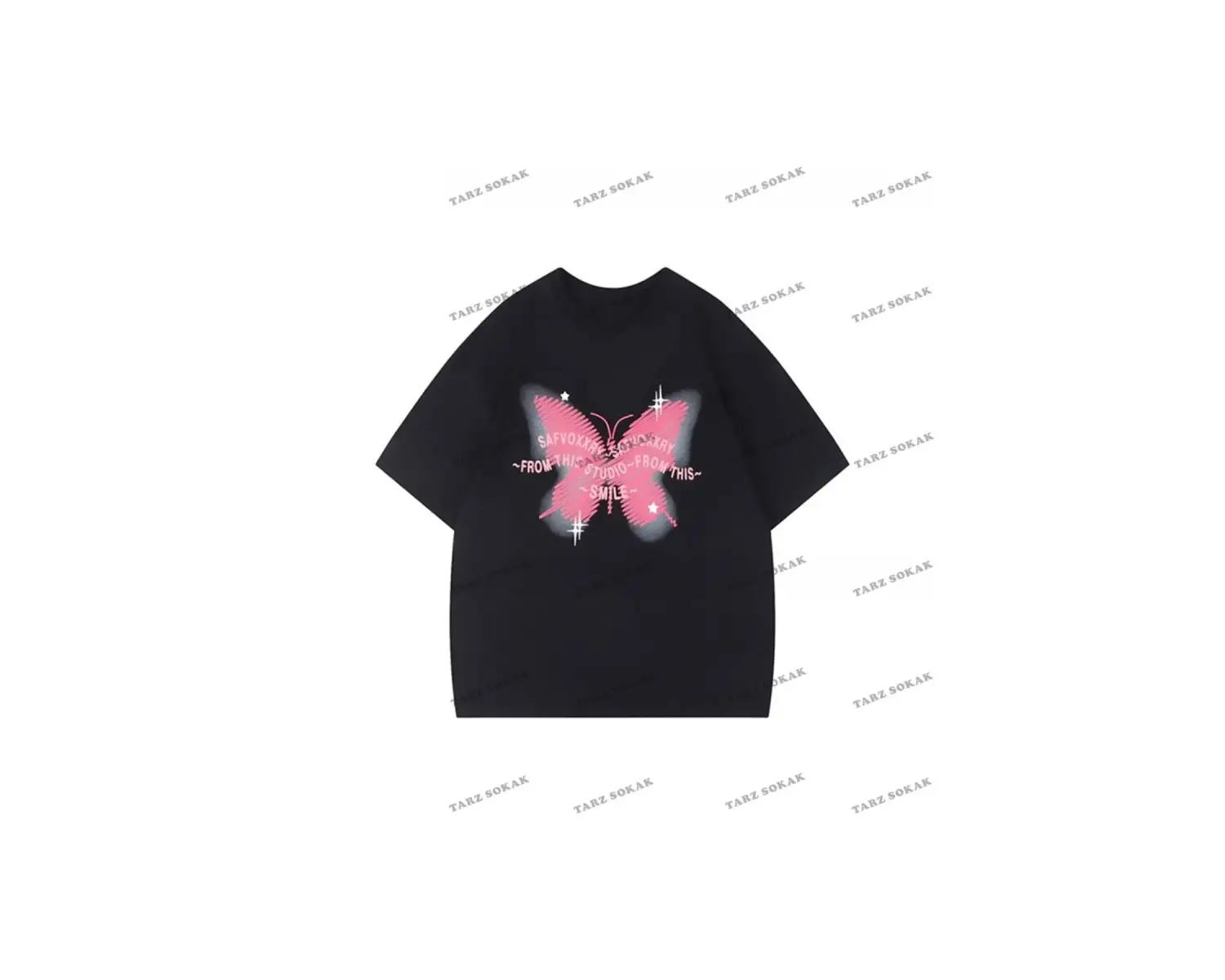 Y2K Unisex Harajuka Anime Retro Kawai Kuromi T-shirt Kod  Rertr Tarzsokak 6685