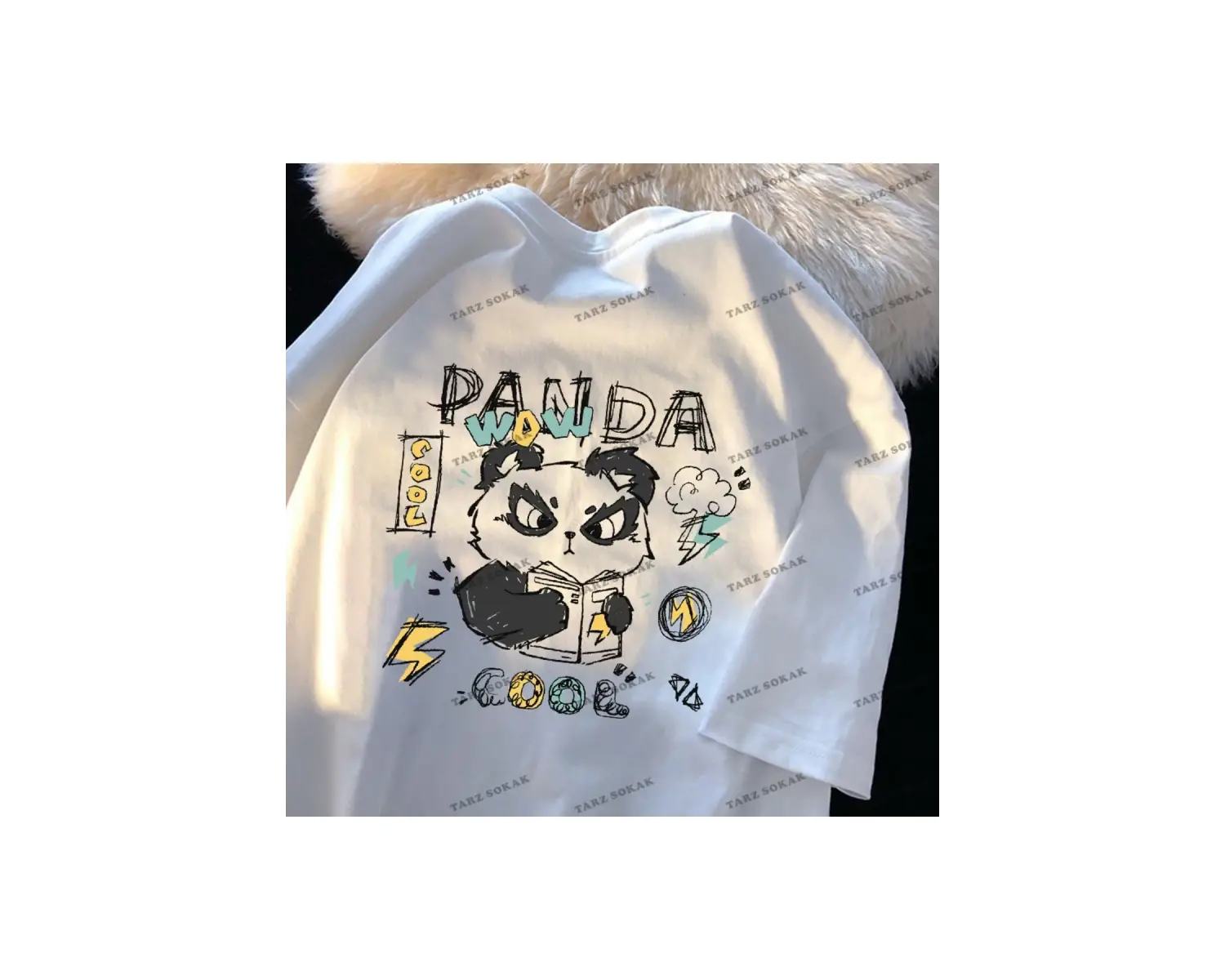 Y2K Unisex Harajuka Anime Retro Kawai Kuromi T-shirt Kod  Rertr Tarzsokak 6697