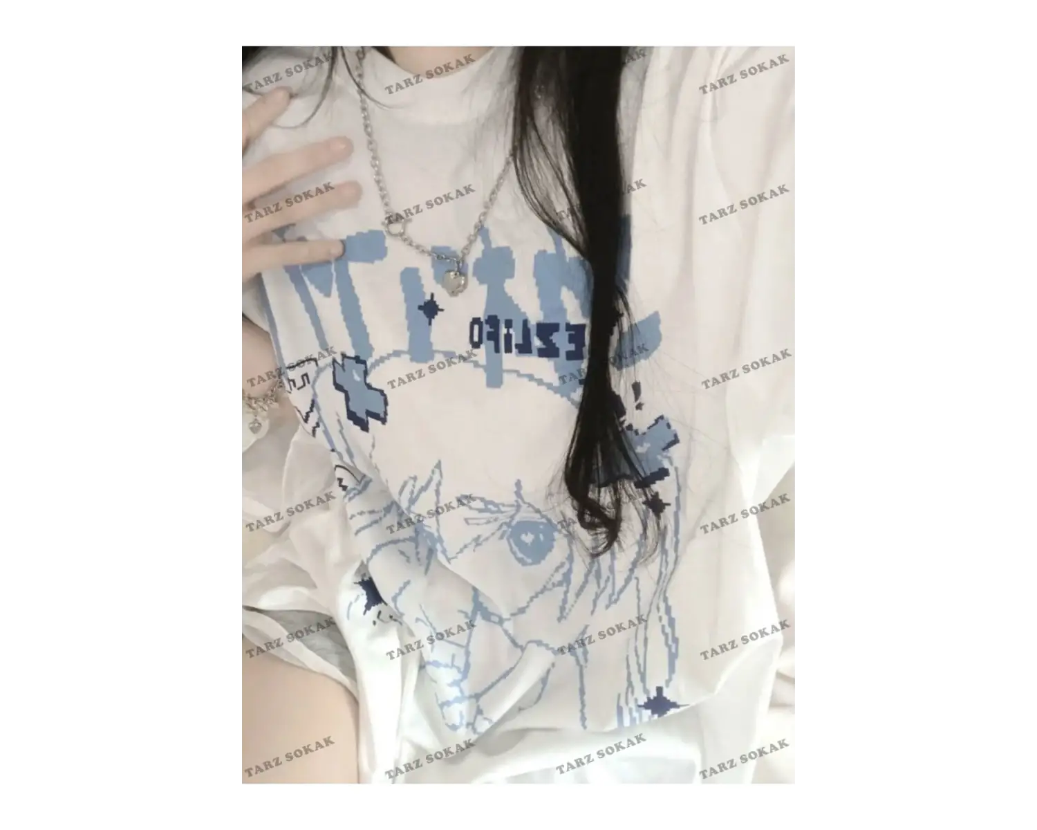 Y2K Unisex Harajuka Anime Retro Kawai Kuromi T-shirt Kod  Rertr Tarzsokak 6713