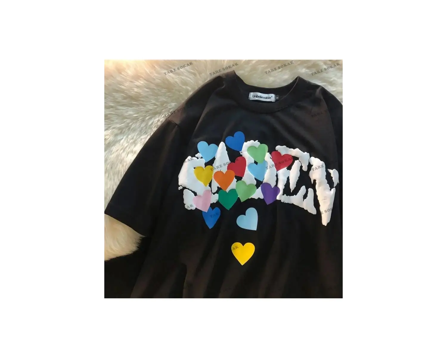 Y2K Unisex Harajuka Anime Retro Kawai Kuromi T-shirt Kod  Rertr Tarzsokak 6715