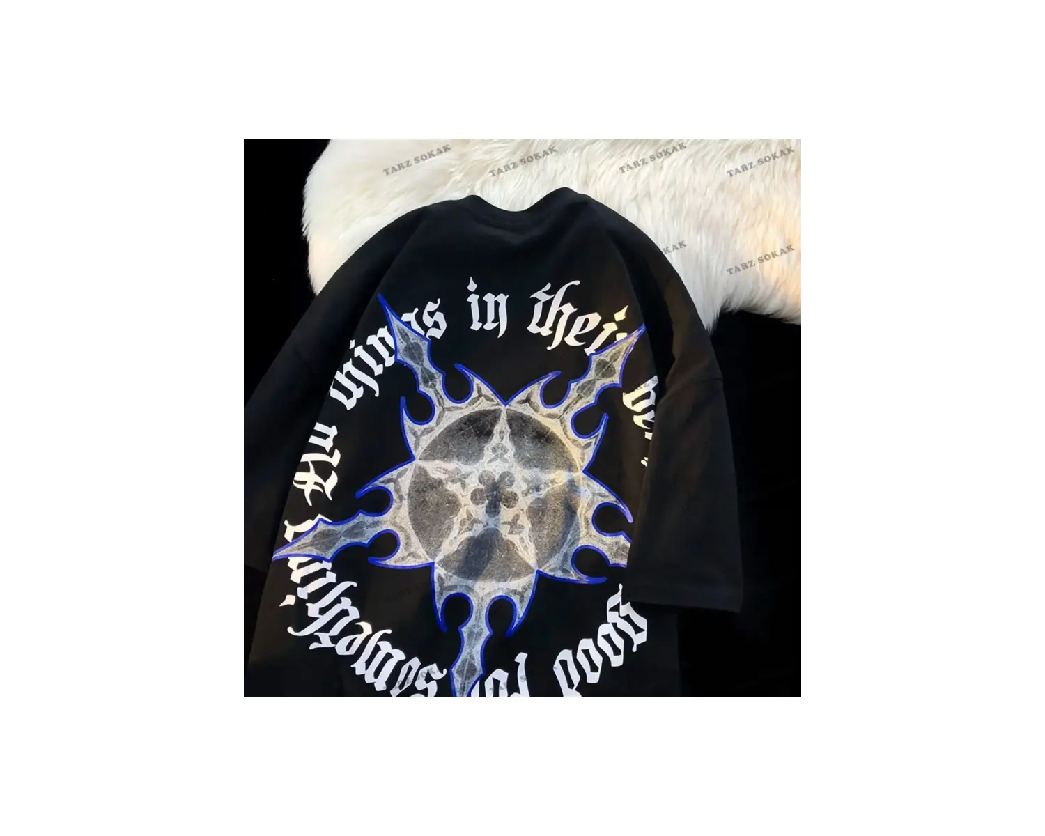 Y2K Unisex Harajuka Anime Retro Kawai Kuromi T-shirt Kod  Rertr Tarzsokak 6719