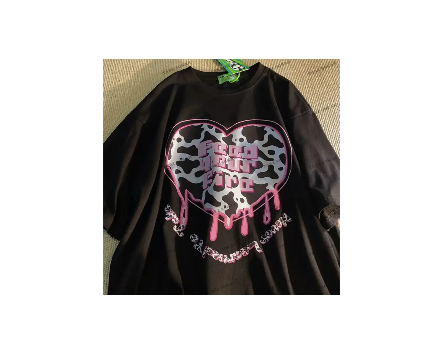 Y2K Unisex Harajuka Anime Retro Kawai Kuromi T-shirt Kod  Rertr Tarzsokak 6720