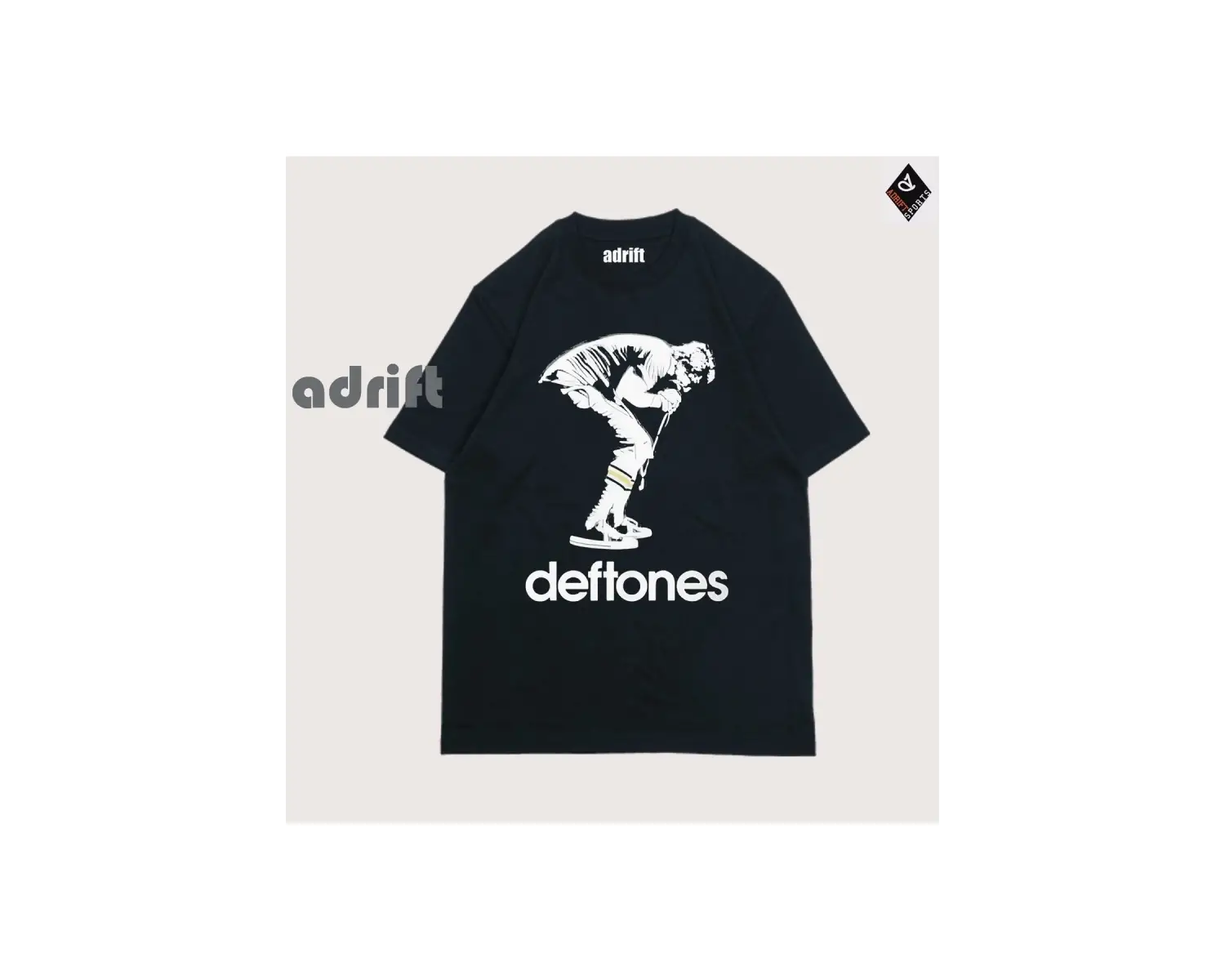 Y2K Unisex Harajuka Deftones Unisex Oversize Kalıp Tişört