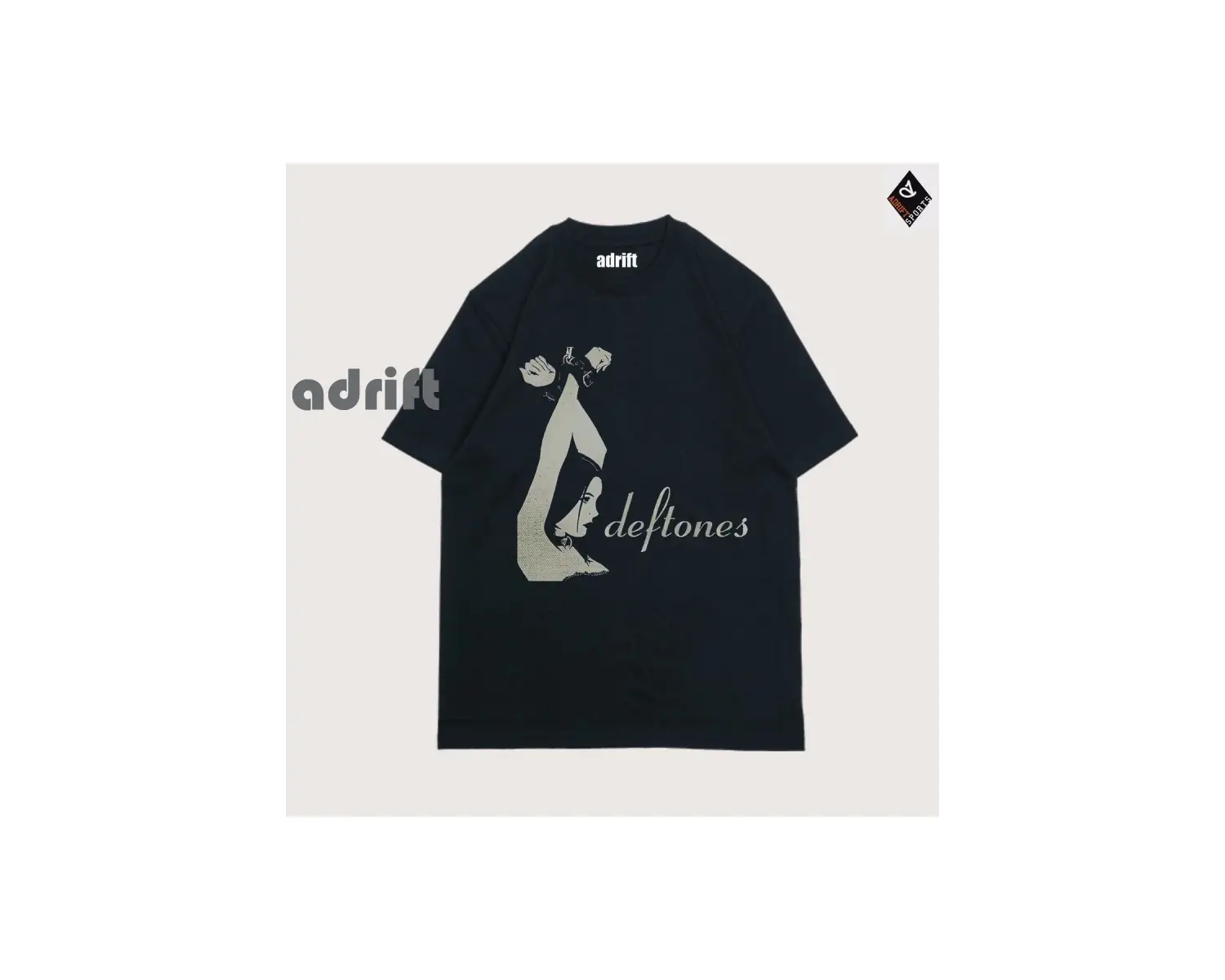 Y2K Unisex Harajuka Deftones Unisex Oversize Kalıp Tişört