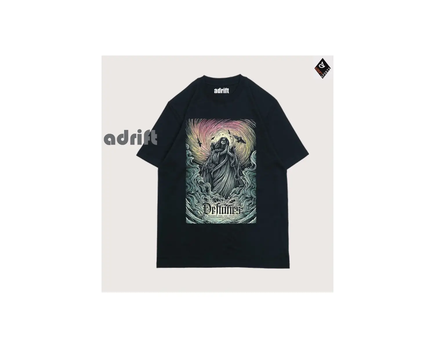 Y2K Unisex Harajuka Deftones Unisex Oversize Kalıp Tişört