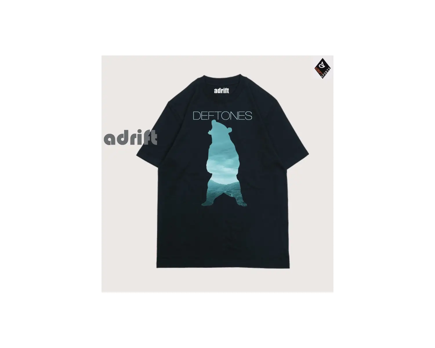 Y2K Unisex Harajuka Deftones Unisex Oversize Kalıp Tişört