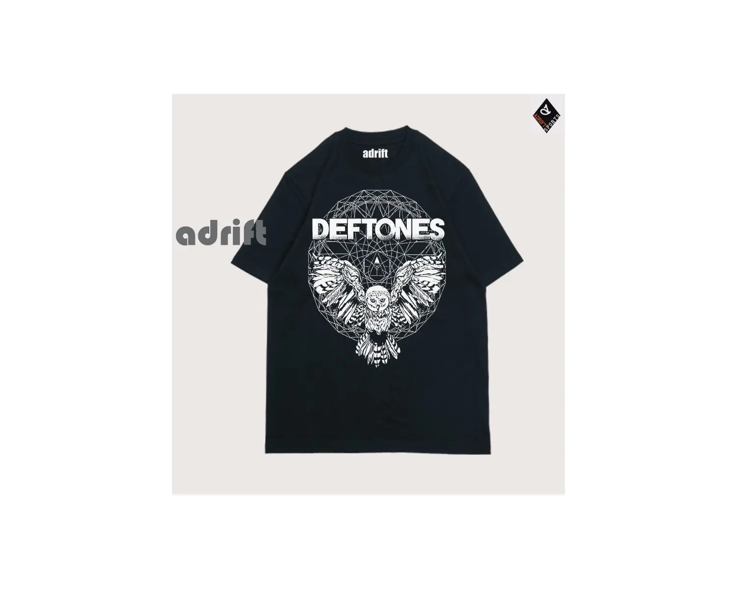 Y2K Unisex Harajuka Deftones Unisex Oversize Kalıp Tişört