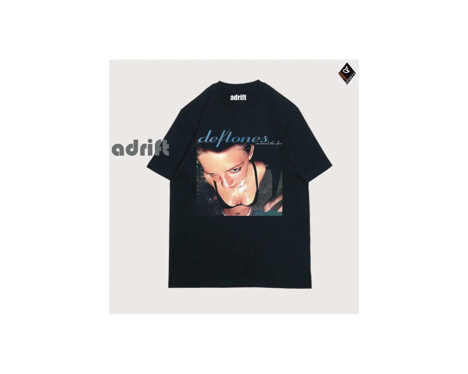 Y2K Unisex Harajuka Deftones Unisex Oversize Kalıp Tişört