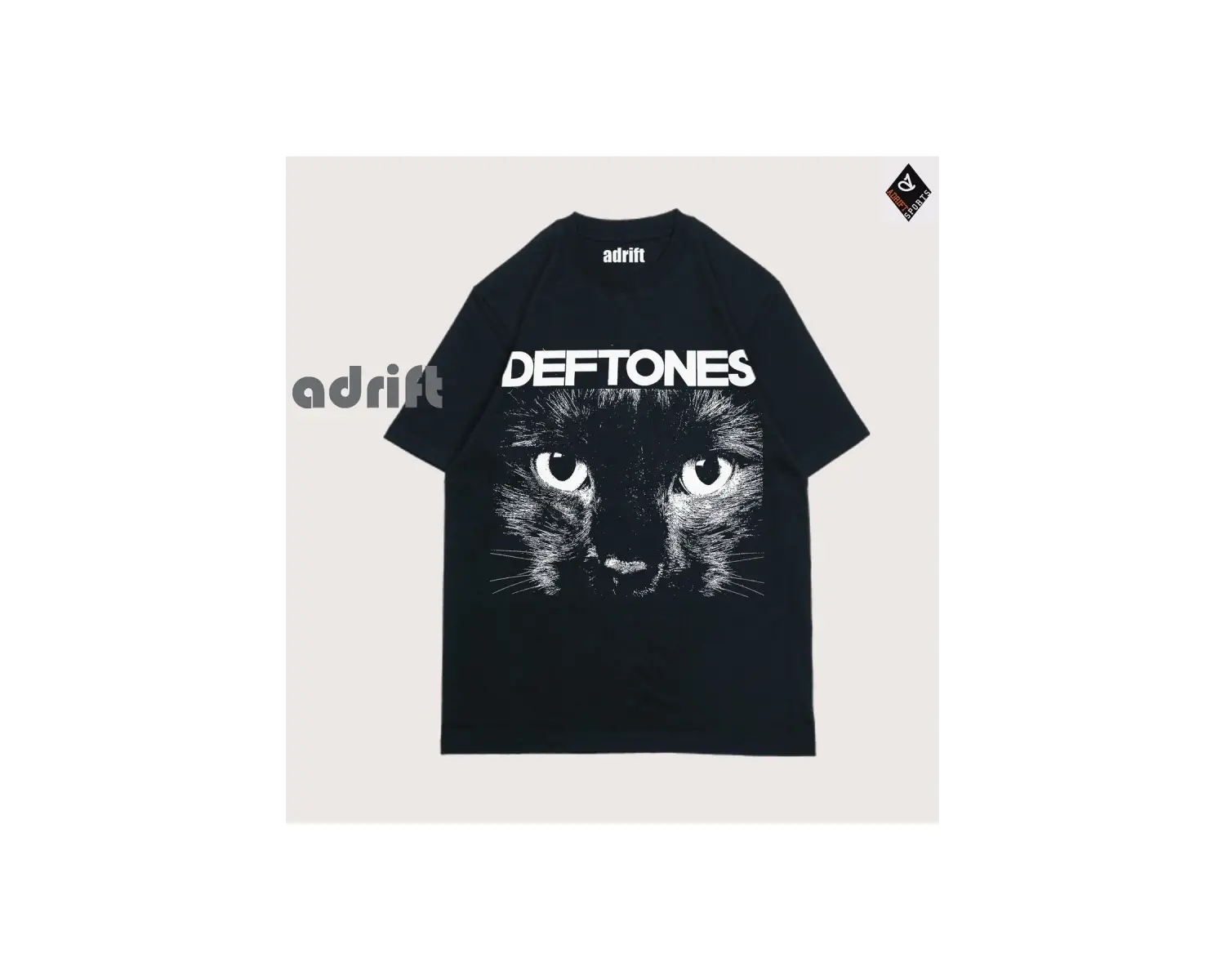 Y2K Unisex Harajuka Deftones Unisex Oversize Kalıp Tişört