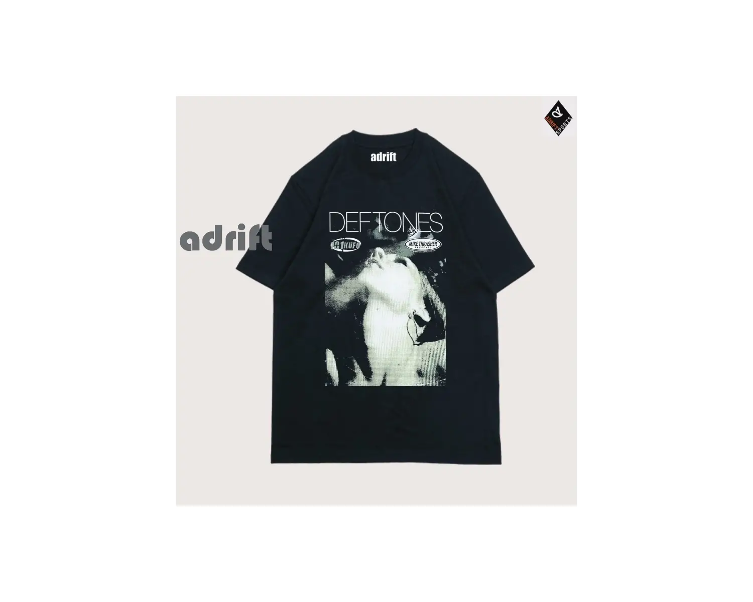 Y2K Unisex Harajuka Deftones Unisex Oversize Kalıp Tişört