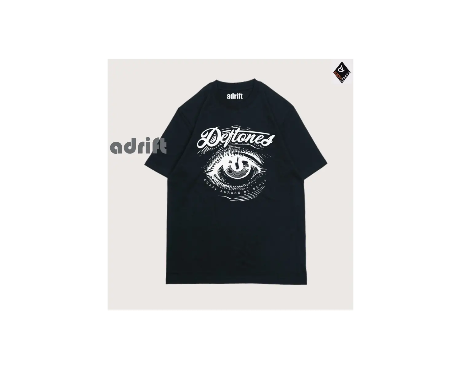 Y2K Unisex Harajuka Deftones Unisex Oversize Kalıp Tişört