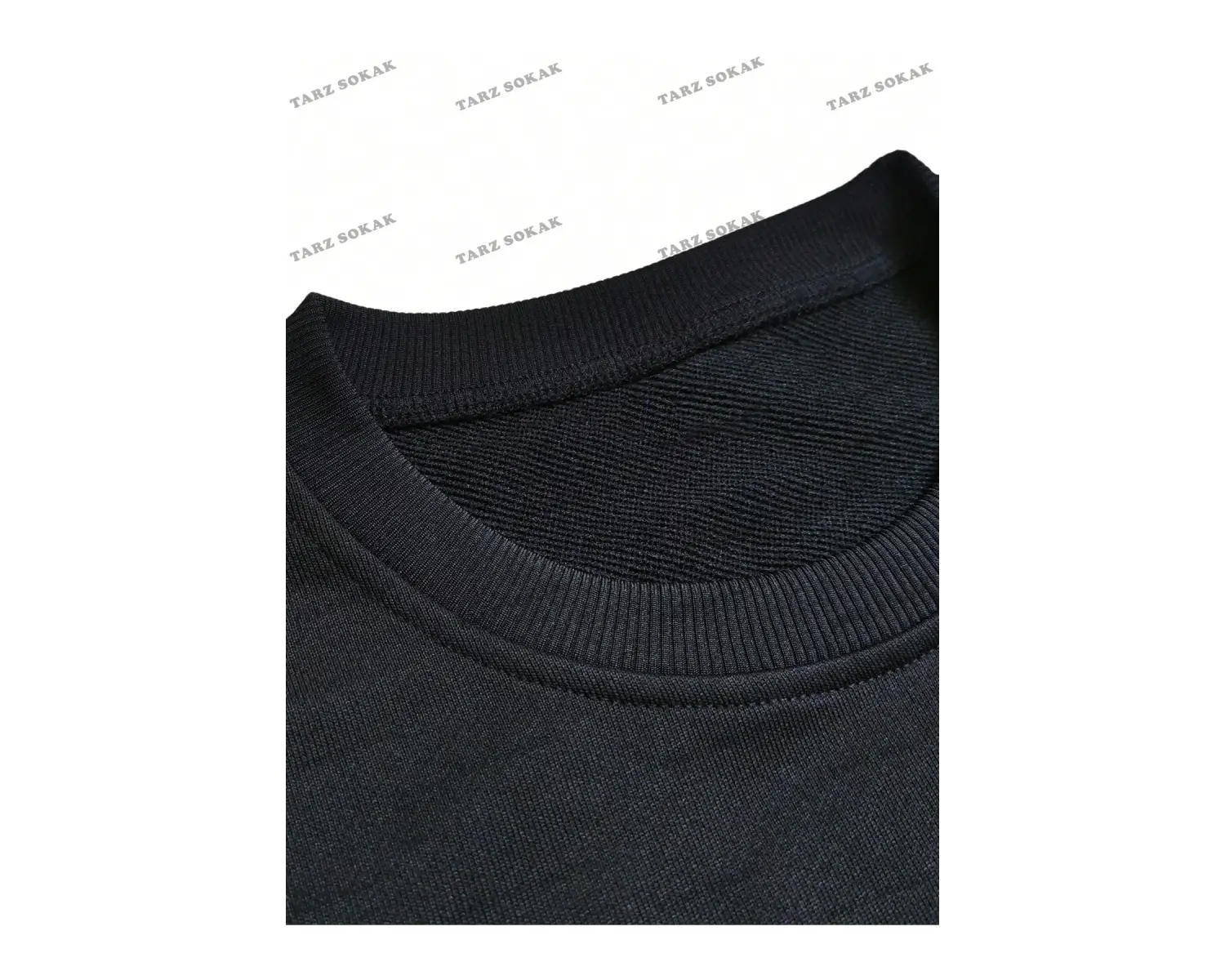 Y2K Unisex Pockets Empty Sweatshirt KOD 1617 Beyaz