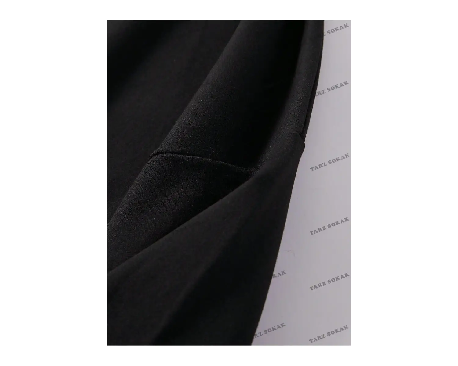 Y2K Unisex Pockets Empty Sweatshirt KOD 1617 Beyaz