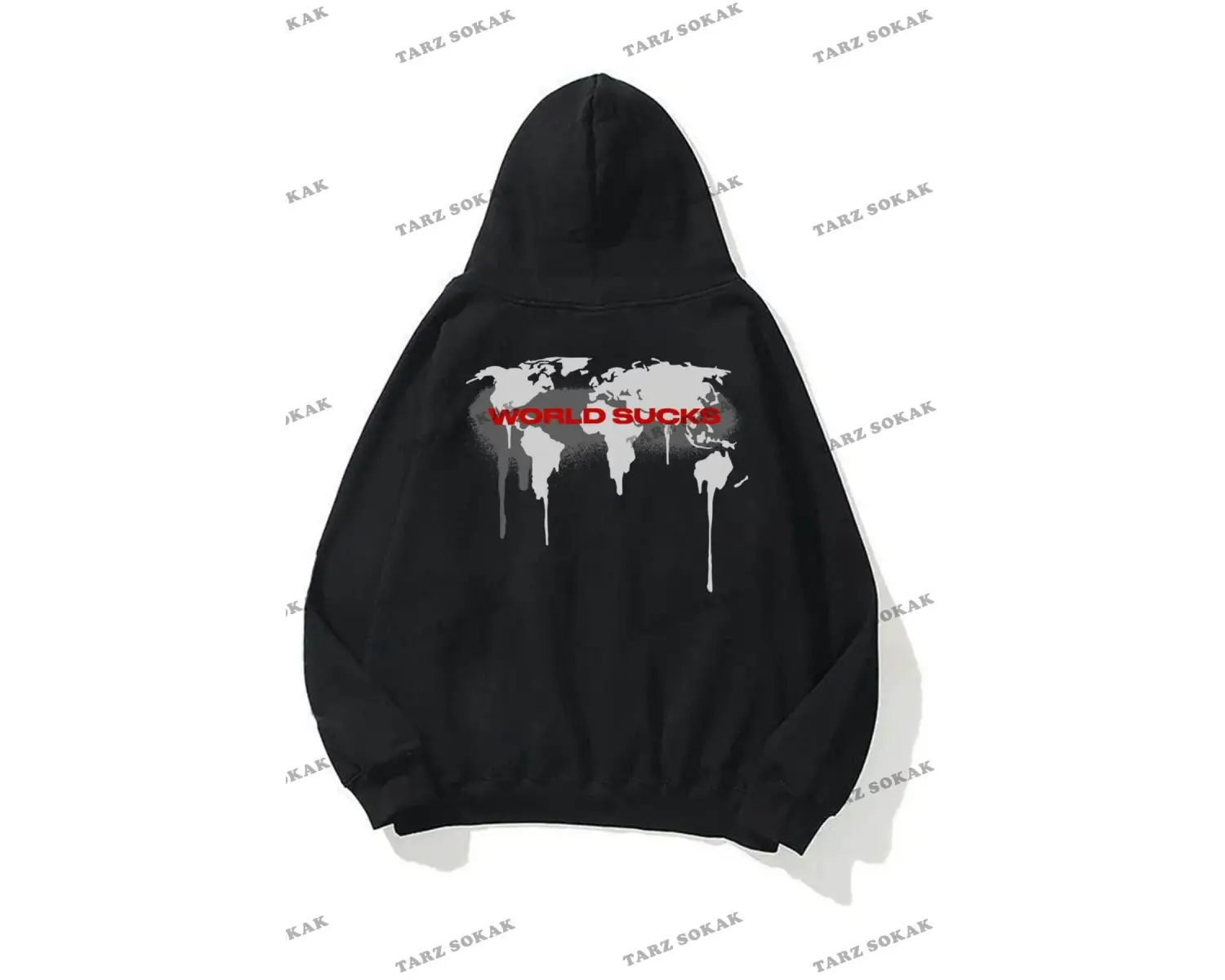 Y2K Unisex World Sucks Sweatshirt KOD 1801