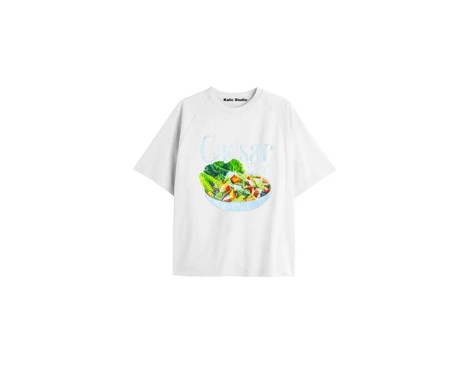 Y2k vintage Pickles Baskılı Beyaz T-shirt KOD 206