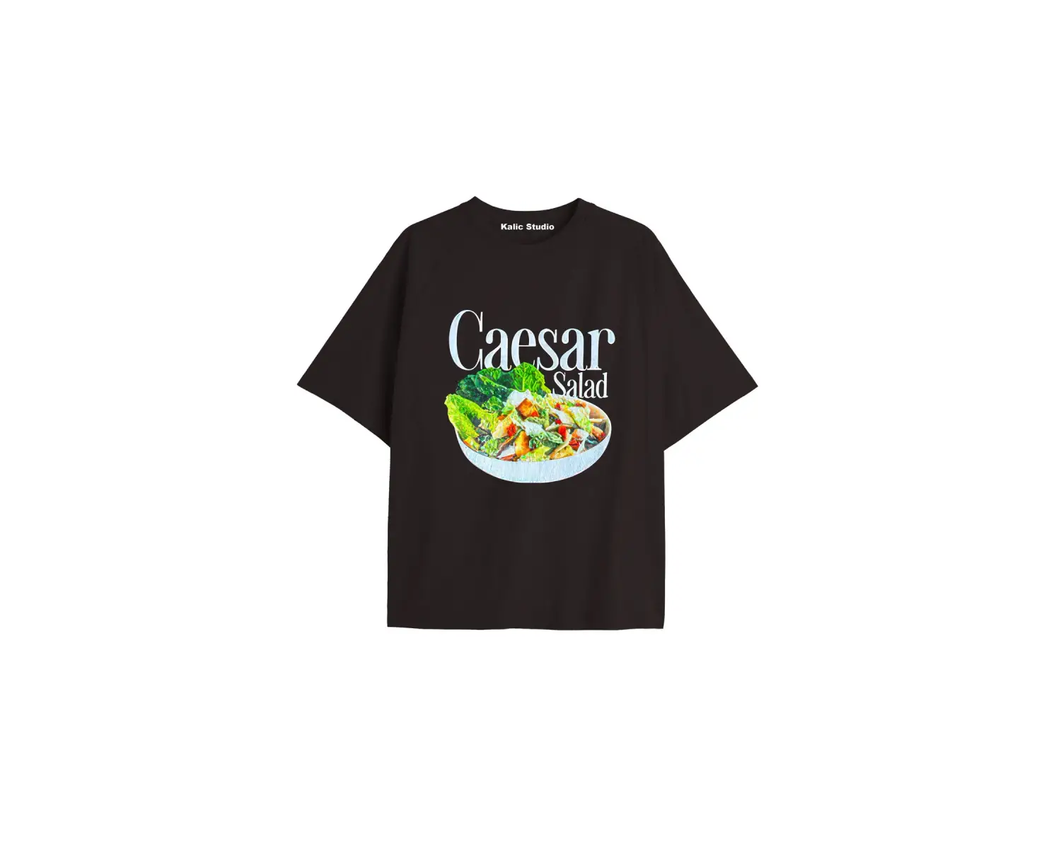 Y2k vintage Pickles Baskılı Sİyah T-shirt KOD 239