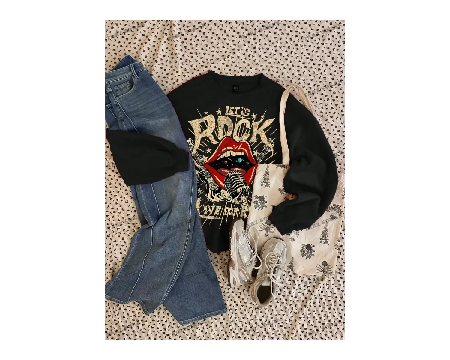 Y2K YENİ SEZON SSWEAT HARAJUKA KUROMİ RETRO KOD 1283 Beyaz