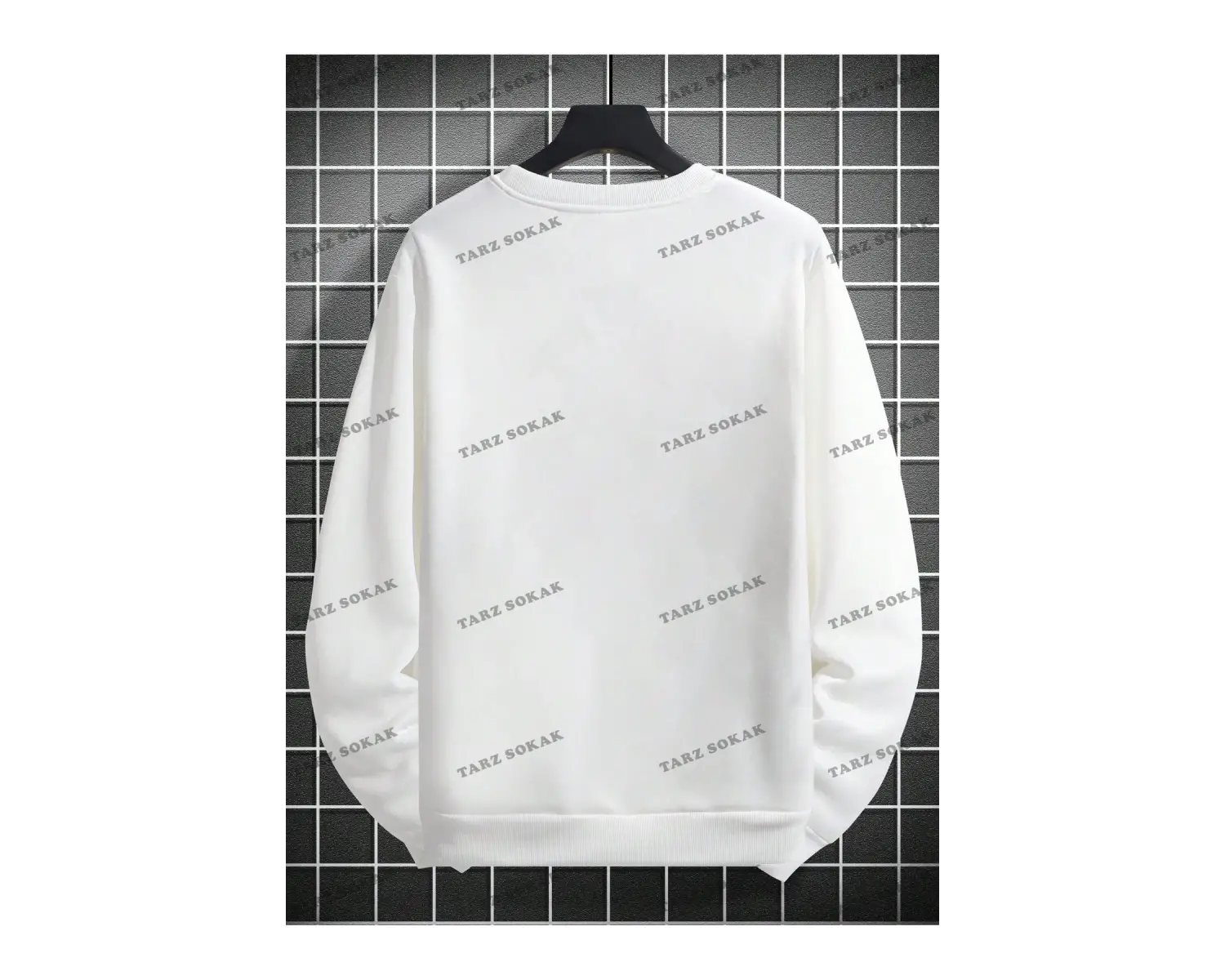 Y2K YENİ SEZON SSWEAT HARAJUKA KUROMİ RETRO KOD 1567 Beyaz