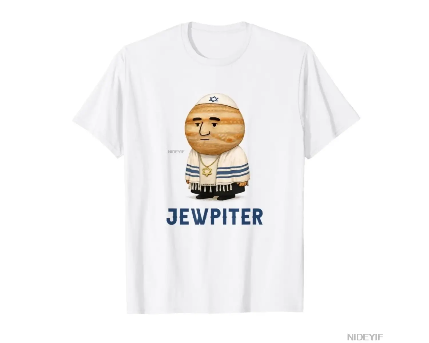 Yahudi Mizah Hanuka İsrail İsrailli Jüpiter İbranice Şaka T-shirt Erkekler Kadınlar Için % 10