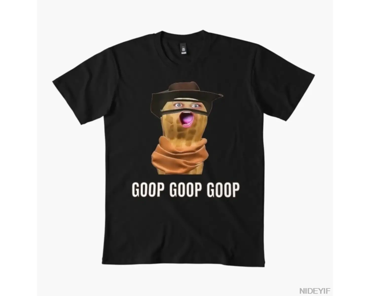 Yanmış Fıstık Komik GOOP Bay Fıstık Bungulator T-shirt Erkekler Kadınlar Için % 100% Pamuk T