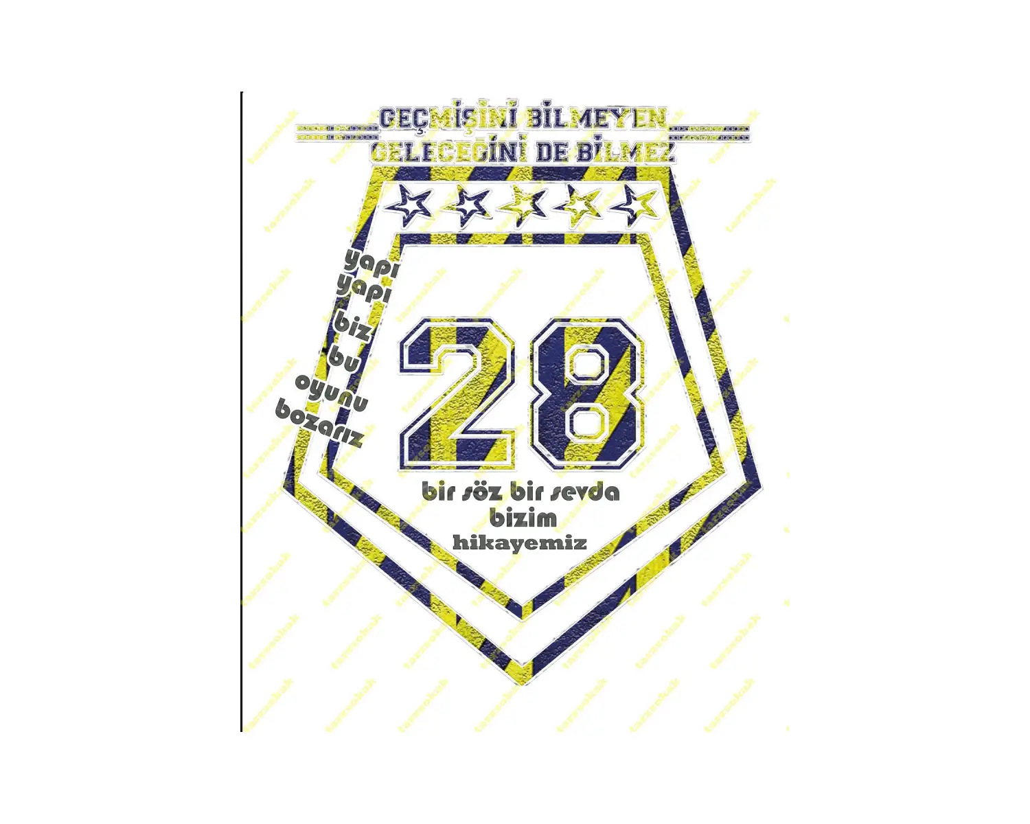 YAPI YAPI BİZ BU OYUNU BOZARIZ Siyah T-SHİRT