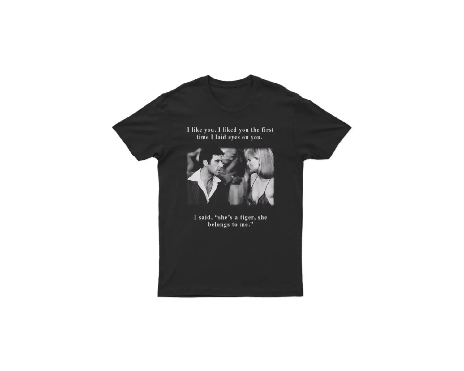 Yaralı Yüz - Scarface Unisex Tişört T-shirt Bet1333