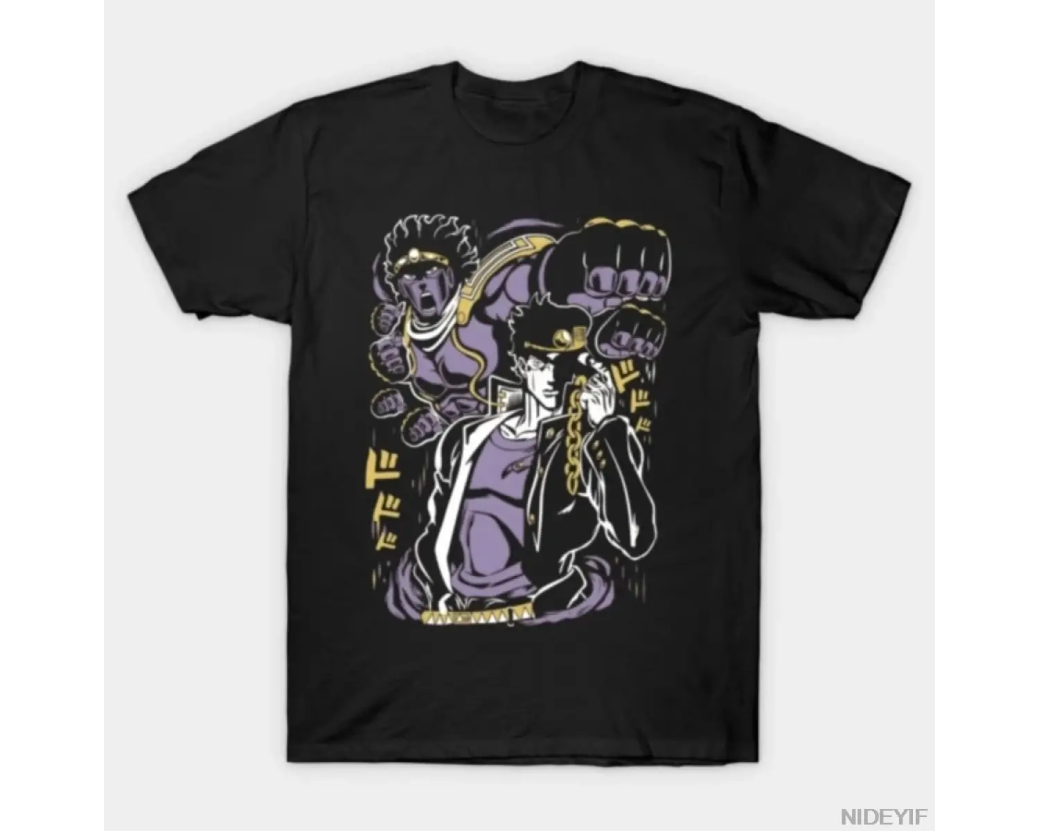 Yare Yare Daze Anime T-shirt Erkekler Kadınlar Için % 100% Pamuk T Shirt Kısa Kollu Üstler 12