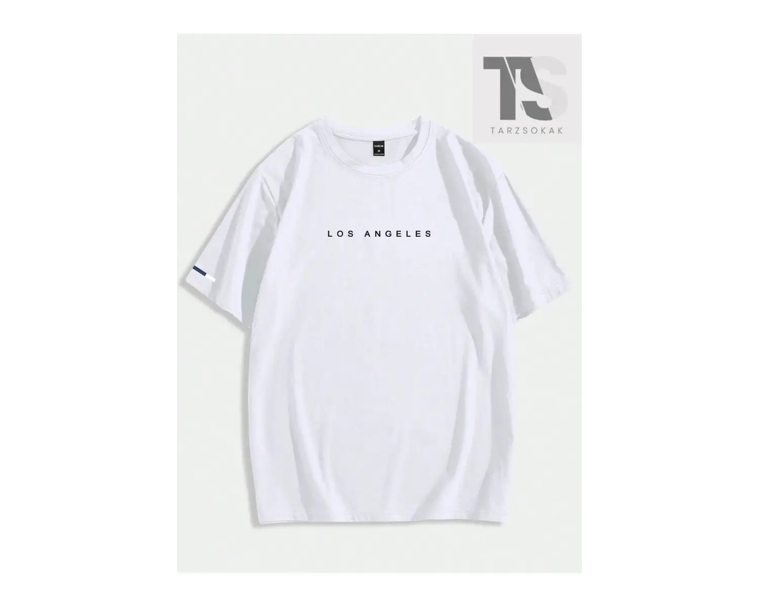 Yazılı Erkek Kısa Kollu Günlük Giyim Tişört